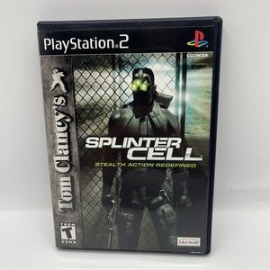 Tom Clancy's Splinter Cell (PS2 PlayStation 2, 2003) CIB Mint Condition